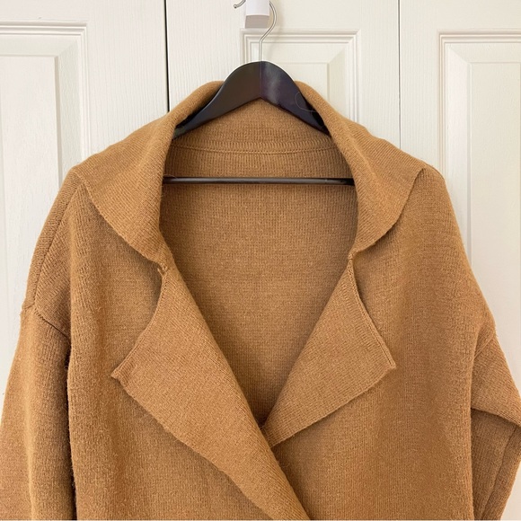 Oversized Alpaca wool coat/cardigan - Picture 9 of 14